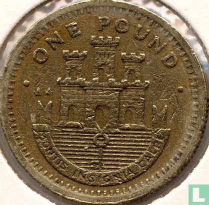 Gibraltar 1 pound 1997 - Image 2