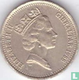 Gibraltar 1 pound 1988 (AC) - Image 1
