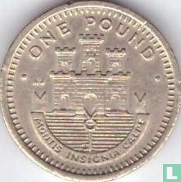 Gibraltar 1 Pound 1988 (AC) - Bild 2