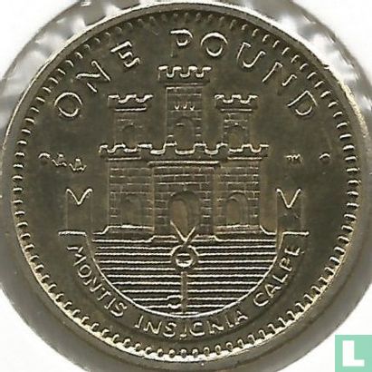 Gibraltar 1 pound 2002 (AA) - Afbeelding 2