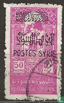 Tax stamps with print
