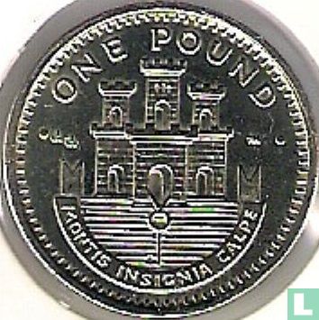 Gibraltar 1 Pound 2001 (AA) - Bild 2