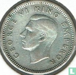 New Zealand 3 pence 1945 - Image 2