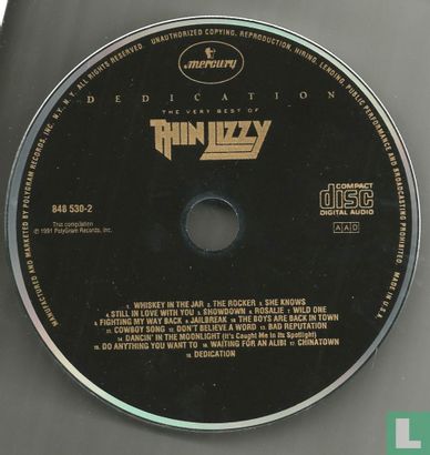 Dedication - The Very Best of Thin Lizzy  - Image 3