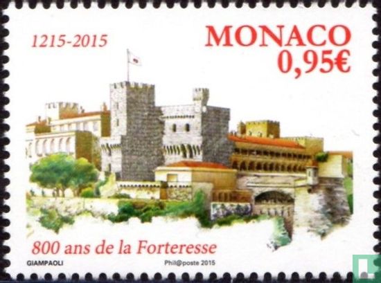 800 year fortress of Monaco