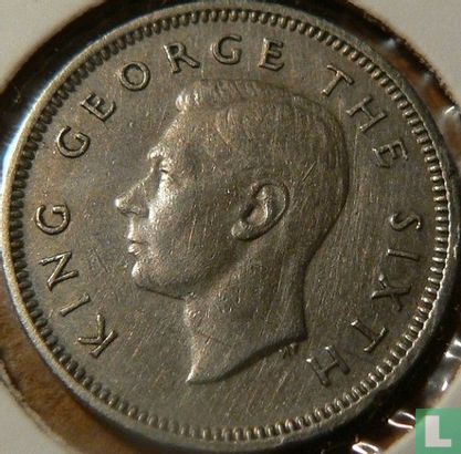 Nieuw-Zeeland 6 pence 1952 - Afbeelding 2