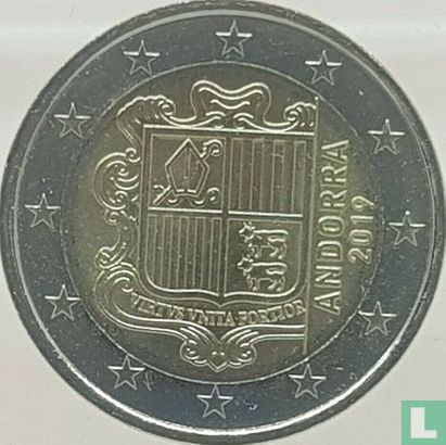 Andorra 2 euro 2019 - Afbeelding 1