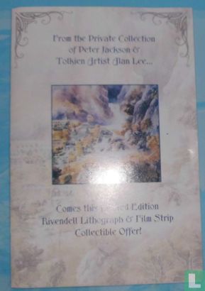 From the private collection of Peter Jackson & Tolkien artist Alan Lee... Comes the Limited Edition Rivendell Litograph & Film Strip Collectible Offer!  - Bild 1