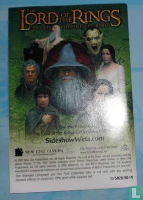 From the private collection of Peter Jackson & Tolkien artist Alan Lee... Comes the Limited Edition Rivendell Litograph & Film Strip Collectible Offer!  - Bild 2