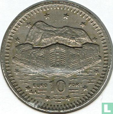 Gibraltar 10 Pence 2000 - Bild 2