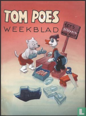 Originele cover Tom Poes Weekblad - Afbeelding 1
