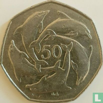 Gibraltar 50 pence 1997 (30 mm) - Image 2