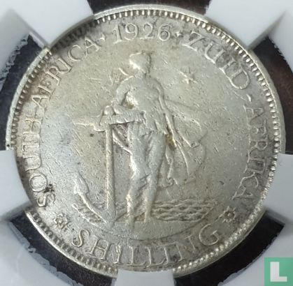 Afrique du Sud 1 shilling 1926 - Image 1