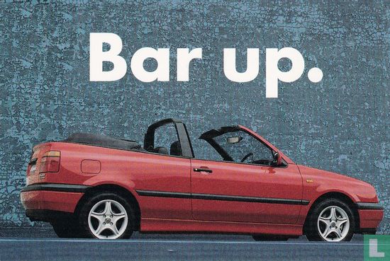 01137 - Volkswagen Golf Cabriolet "Bar up" - Afbeelding 1