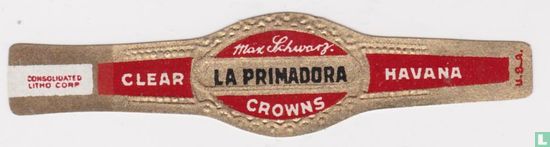 Max Schwarz la Primadora Crowns - Clear - Havana U.S.A. - Afbeelding 1