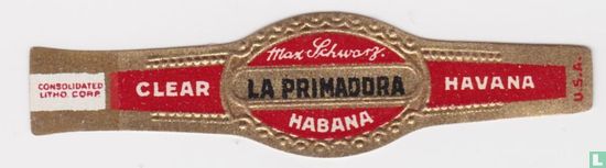 Max Schwarz la Primadora Habana - Transparent - La Havane États-Unis - Image 1