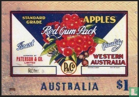 Nostalgic Fruit Labels