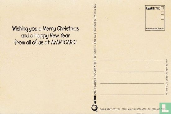 00145 - Avant Card - Chris Bray-Cotton "Merry Christmas" - Image 2