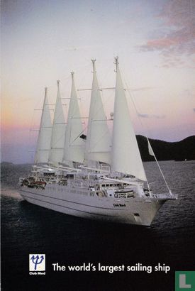 00131 - Club Med "The world's largest sailing ship" - Afbeelding 1