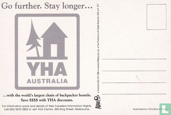 00417 - YHA Australia - Chris Bray-Cotton - Afbeelding 2