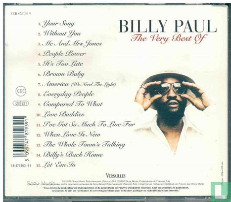 The Very Best of Billy Paul - Afbeelding 2
