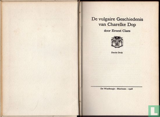 De Vulgaire Geschiedenis van Charelke Dop - Afbeelding 3
