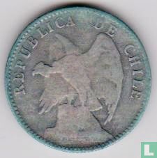 Chili 20 centavos 1920 (zilver) - Afbeelding 2