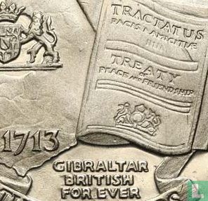 Gibraltar 3 pounds 2013 "300th anniversary Treaty of Utrecht" - Afbeelding 3