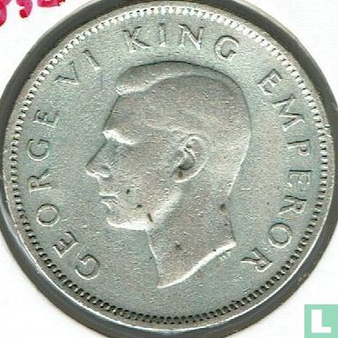 New Zealand 1 shilling 1945 - Image 2