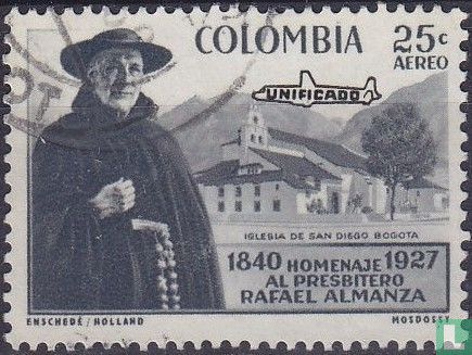 Rafael Almanza, with overprint "UNIFICADO"