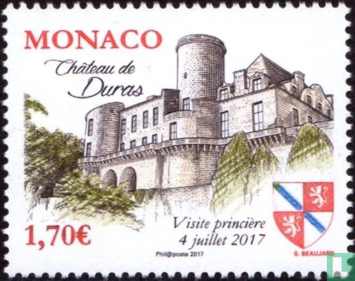 Prinselijk bezoek aan Château de Duras