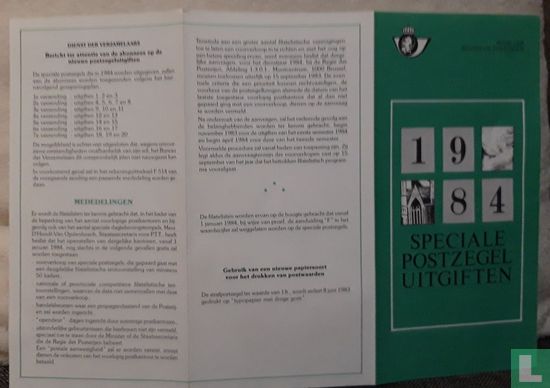 Speciale postzegeluitgiften 1984 - Bild 1