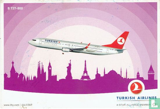 THY Turkish Airlines - Boeing 737-800 - Bild 1
