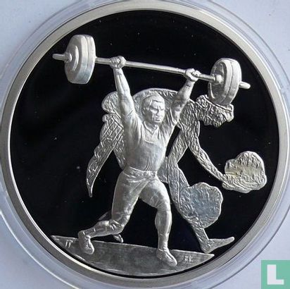 Grèce 10 euro 2004 (BE) "Summer Olympics in Athens - Weightlifting" - Image 2