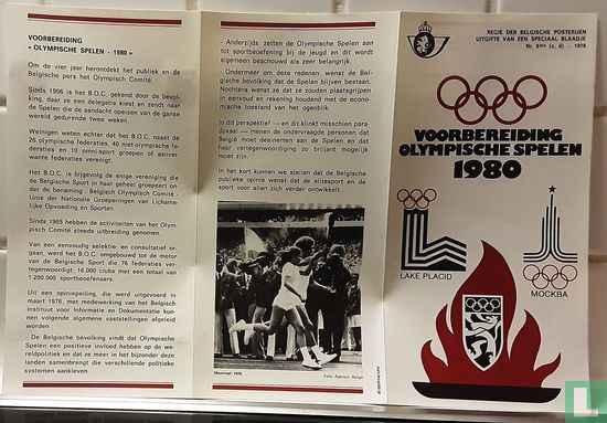 Voorbereiding Olympische Spelen 1980 - Image 1