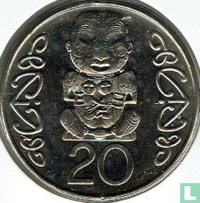 New Zealand 20 cents 2005 - Image 2