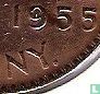 Australië 1 penny 1955 (met punt) - Afbeelding 3