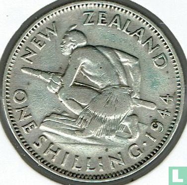 New Zealand 1 shilling 1944 - Image 1