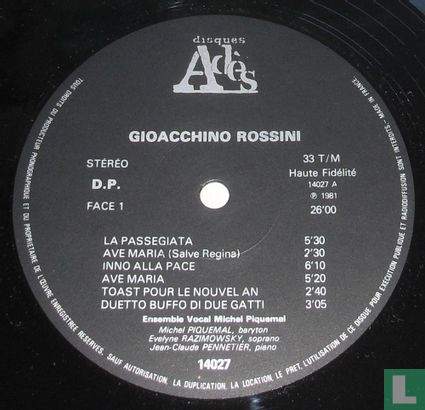 Gioacchino Rossini: Oeuvres vocales - Image 3