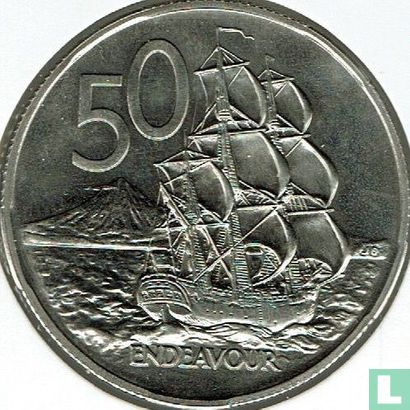Neuseeland 50 Cent 1968 - Bild 2