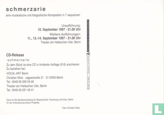 Christian Wolz - Schmerzarie - Bild 2
