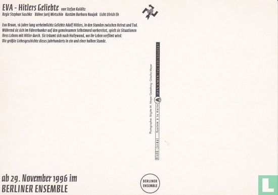 Berliner Ensemble - Eva-Hitlers Geliebte - Afbeelding 2