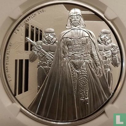 Niue 2 dollars 2016 (PROOF) "Star Wars - Darth Vader" - Afbeelding 2