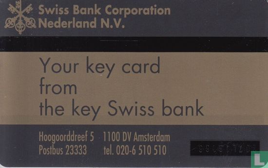 Swiss Bank Corporation Nederland - Afbeelding 2