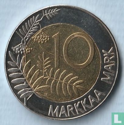 Finland 10 markkaa 2000 - Afbeelding 2