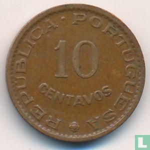 Portuguese India 10 centavos 1958 - Image 2