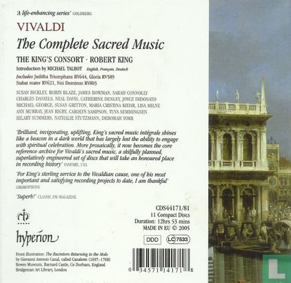 Antonio Vivaldi. The Complete Sacred Music [volle box] - Afbeelding 2