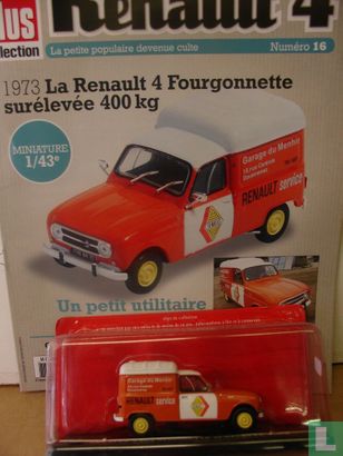 Renault 4 Fourgonnette surélevée 400 kg 'RENAULT service' - Afbeelding 1