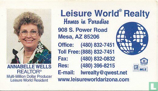 Leisure World 'Realty