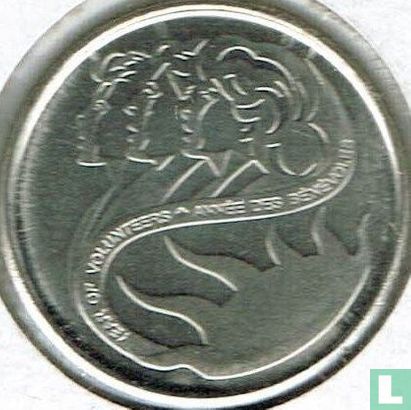 Canada 10 cents 2001 "International year of the volunteers" - Afbeelding 2